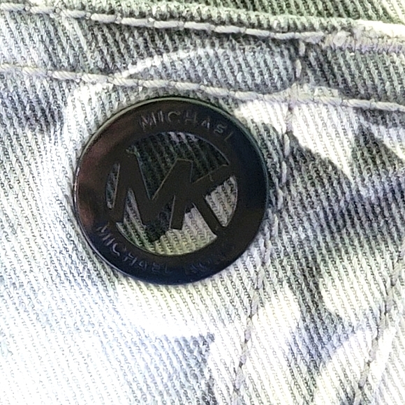 Michael Kors Wildflower Skinny Jeans Size 10 - Picture 3 of 12